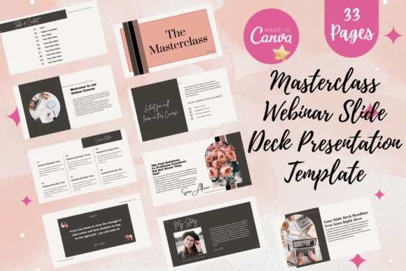 Download Webinar Slide Deck Presentation Template - Premium Resources