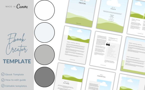 Download Canva Online EBook Editable Templates - Premium Resources